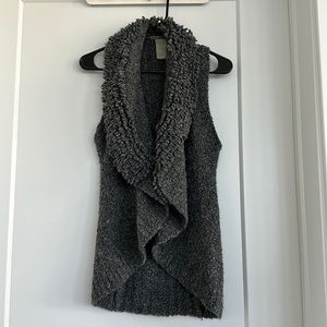 Anthropology Plush Vest
